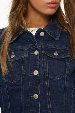 Veste en jean - Bleu marine