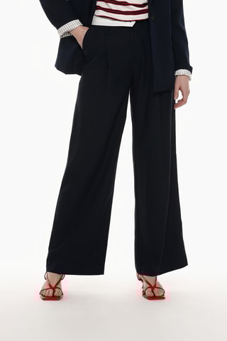 Pantalon wide legs - Noir