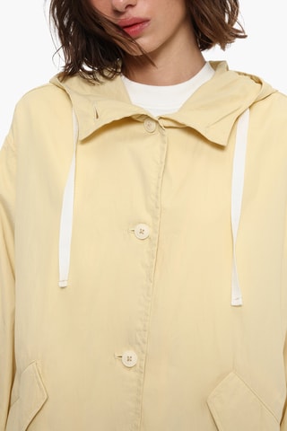 Coupe-vent à capuche - Jaune