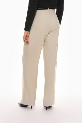 Pantalon wide legs - Beige clair