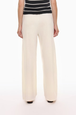 Pantalon straight - Ecru