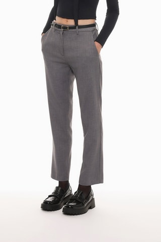 Pantalon slim - Gris