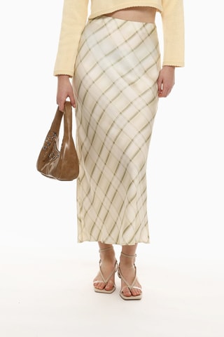 Jupe midi - Ecru