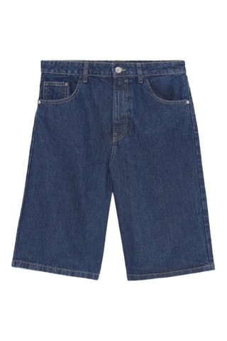 Bermuda en jean - Bleu nuit