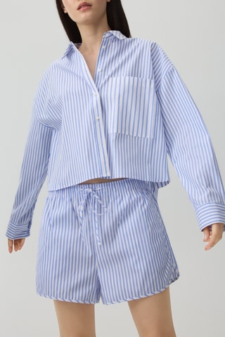 Chemisier et short - Ciel