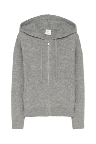 Sweat à capuche - Gris chiné