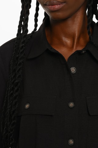 Robe chemise - Noir