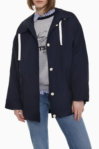 Parka à capuche - Bleu marine