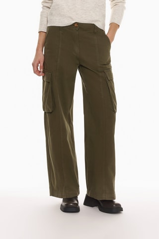 Pantalon cargo - Kaki