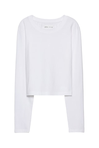 T-shirt cropped - Blanc