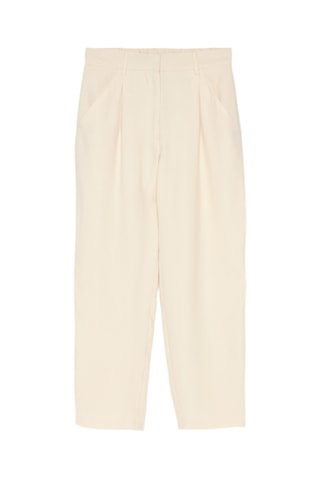Pantalon carotte 7/8 - Beige