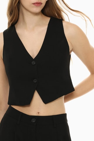 Gilet de costume - Noir