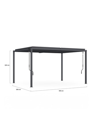 Pergola bioclimatique - 4 x 3 m