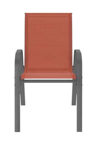 6 chaises de jardin empilables