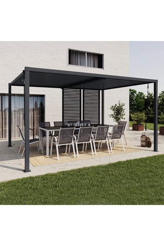 2 persiennes pour pergola Marina - 210 x 85 cm