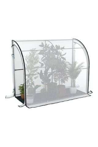 Serre d'hivernale murale à adosser - 200 x 80 x 160 cm