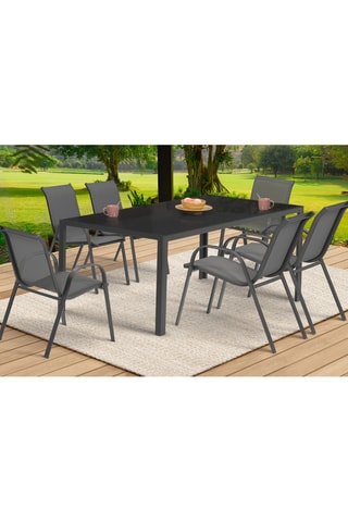 Ensemble de jardin Minorca - 6 places