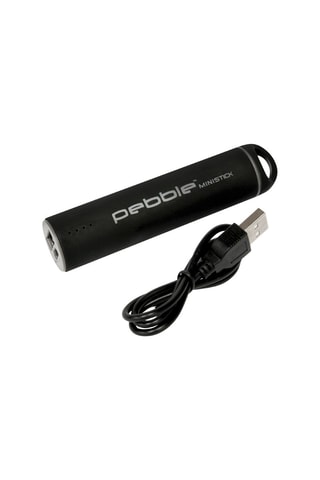 Batterie portable Pebble Ministick Noir