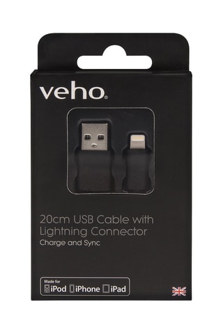 Câble Lightning vers USB 20 cm