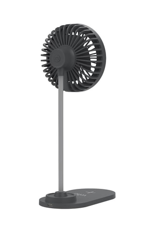 Ventilateur de bureau USB 3-en-1 Noir