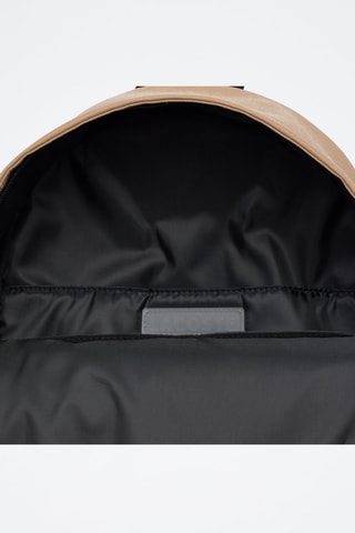 Sac à dos - Beige et bleu marine