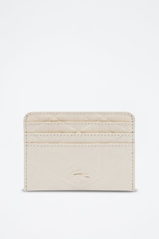 Porte-cartes en cuir - Beige