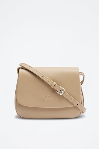 Sac bandoulière en cuir - Beige