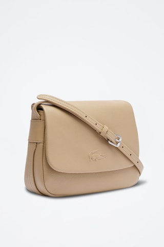 Sac bandoulière en cuir - Beige