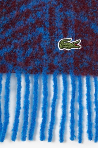 Echarpe en alpaga et laine - Bleu cobalt