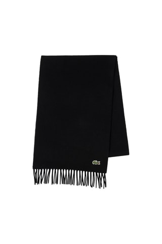 Echarpe en laine et cachemire - Noir