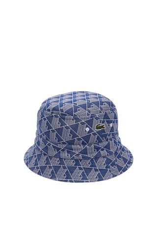 Bob réversible - Blanc et bleu cobalt