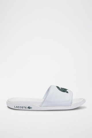 Mules - Blanc et vert foncé