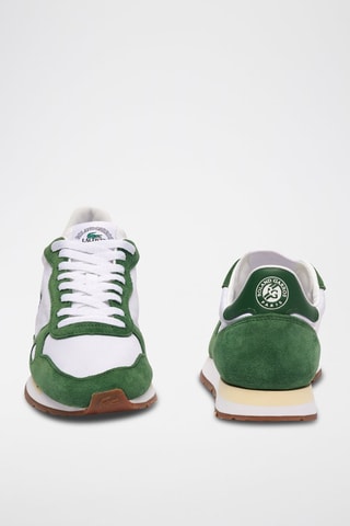 Baskets en nubuck Roland-Garros Edition Partner 70s - Vert clair