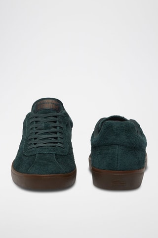 Sapatilhas de nobuck Baseshot - Verde-escuro