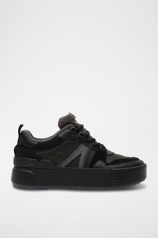 Baskets en cuir L002 - Noir
