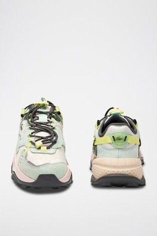 Baskets en cuir L-Guard Breaker - Turquoise