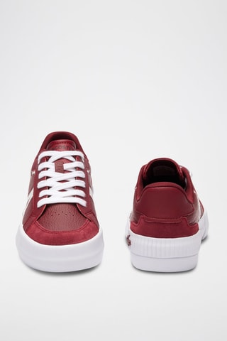 Baskets en cuir L004 - Bordeaux