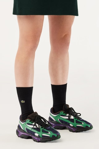 Baskets L003 2K24 - Bleu marine et vert foncé