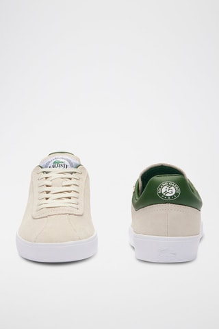 Baskets en nubuck Roland-Garros Edition Baseshot - Ecru