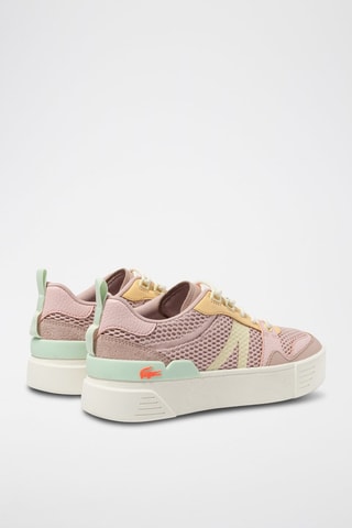 Baskets L002 - Rose clair et jaune clair