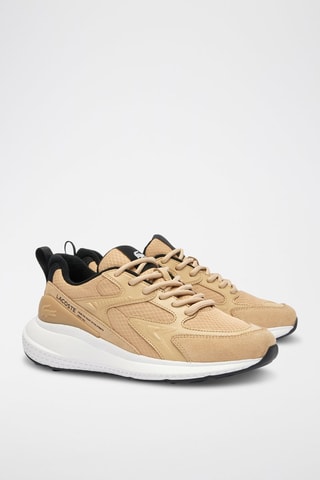 Baskets L003 Evo - Marron clair et blanc