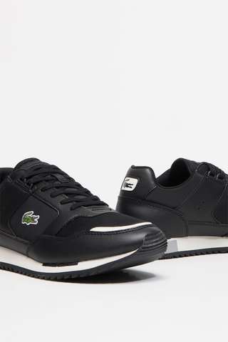 Baskets en cuir Partner Piste - Noir