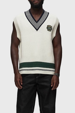 Pull sans manches - Ecru