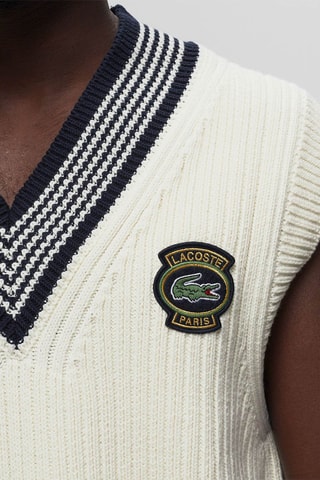 Pull sans manches - Ecru