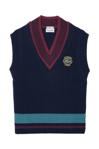 Pull sans manches - Bleu marine