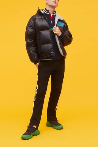 Pull en laine et alpaga - Bleu marine