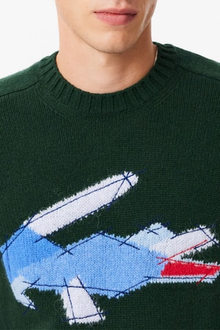 Pull en laine - Vert foncé