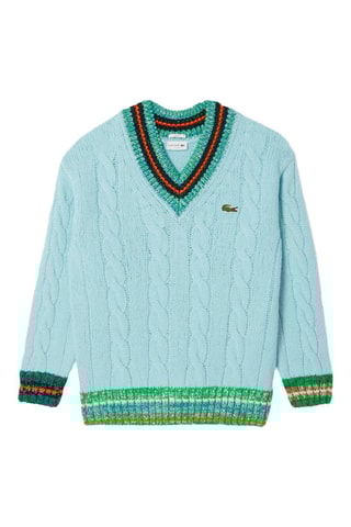 Pull loose en laine - Ciel