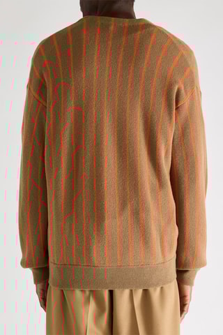 Gilet relaxed en laine - Marron