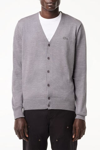 Gilet en laine - Gris foncé chiné